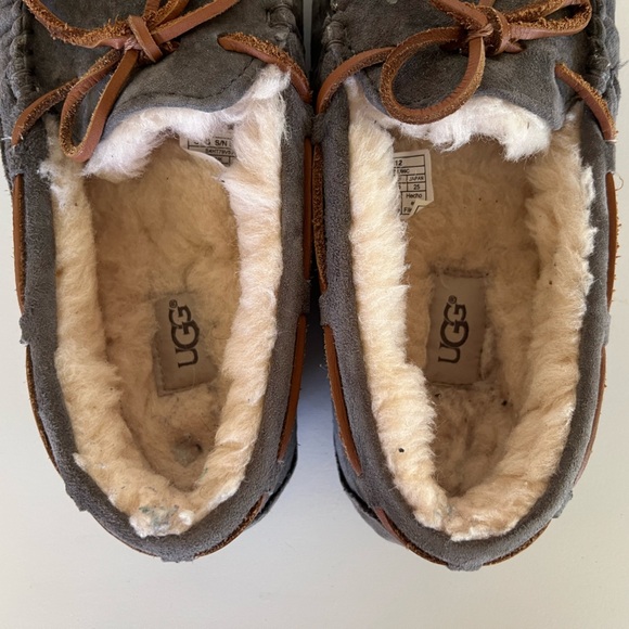 UGG Women’s Dakota Suede Slippers in Pewter Grey, size 8 - Picture 5 of 9